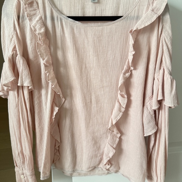 ALL SAINTS Ruffled Blouse - Picture 2 of 5